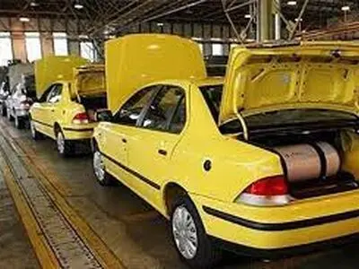 مخازن فرسوده سی ان جی تاکسی های رشت رایگان تعویض می‌شوند