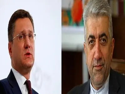 محادثة هاتفیة بین وزیری الطاقة الایرانی والروسی