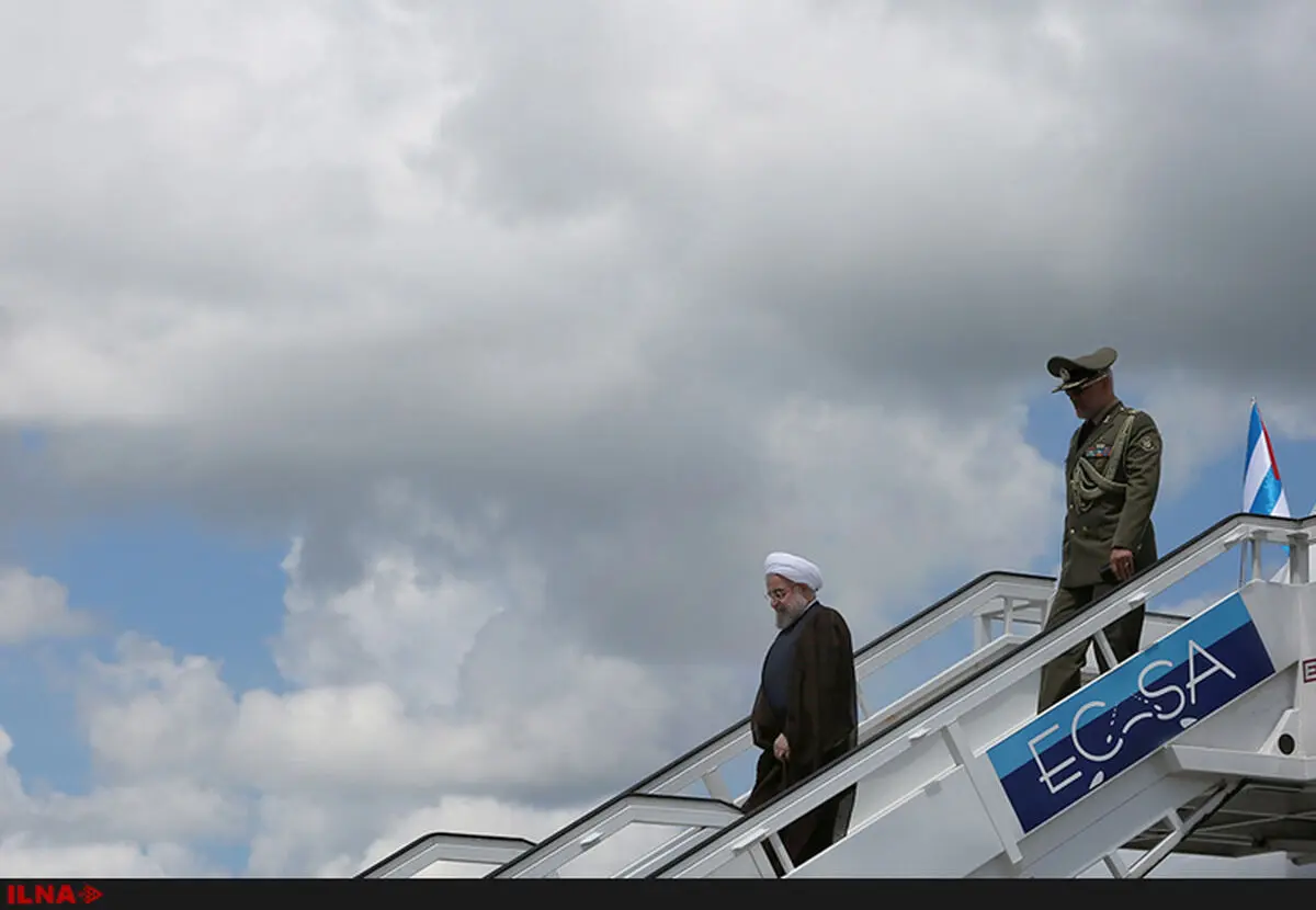 روحانی وارد تبریز شد