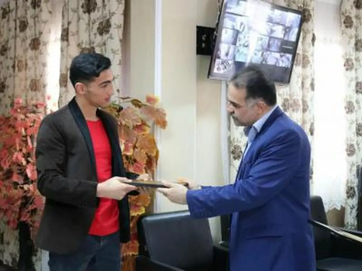 تجلیل فرماندار ماسال از قهرمانان ماسالی بوکس کشور