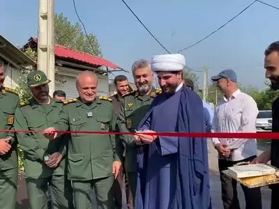 افتتاح طرح آسفالت ۶ هزار مترمربع راه روستایی سوقه در شهرستان رشت