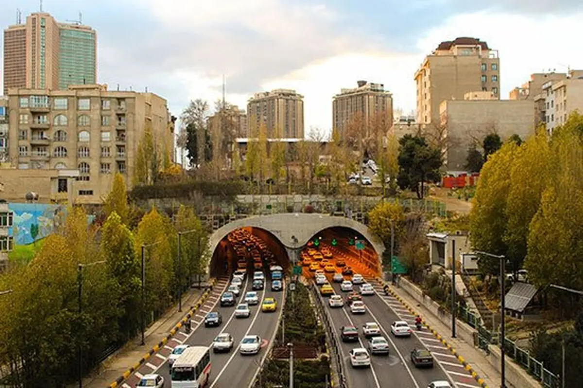 باند جنوبی تونل رسالت و باند جنوبی تونل شهدای غزه امشب مسدود است