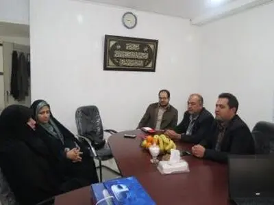 بازدید بخشدار فشافویه از حوزه بسیج خواهران