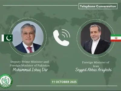 گفت‌وگوی تلفنی اسحاق دار و عراقچی