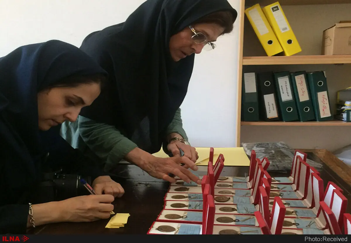 ۱۷۰۰ مدال کاخ صاحبقرانیه مستندنگاری شد