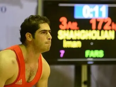 قهرمانی شاهقلیان در وزن 77 کیلوگرم