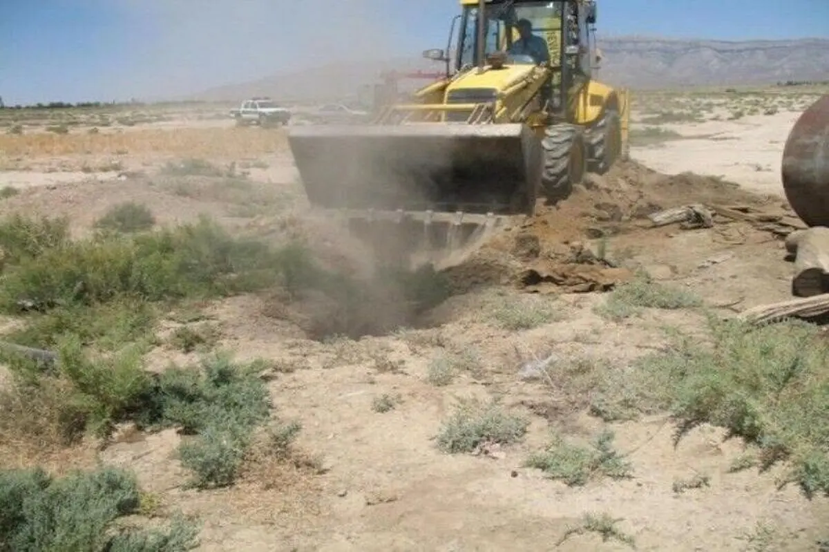 390 حلقه چاه غیر مجاز در شهرستان رزن شناسایی شد