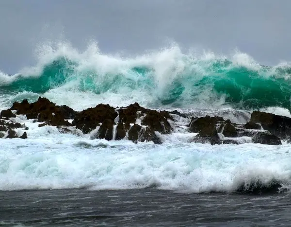وزش باد در مناطق دریایی هرمزگان/ دریا مواج می‌شود