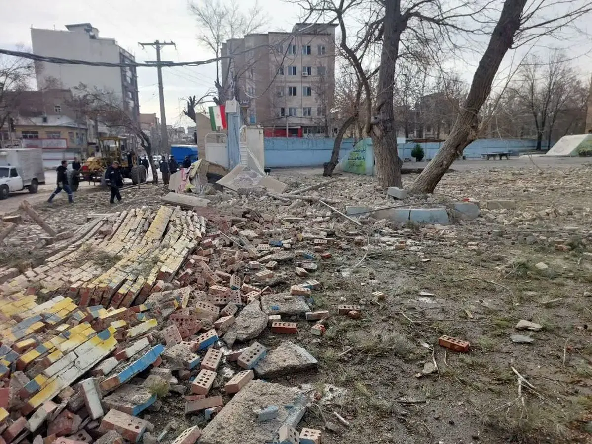 مدرسه دخترانه‌ای در ارومیه مورد هدف موشک‌های اسراییلی امریکایی قرار گرفت