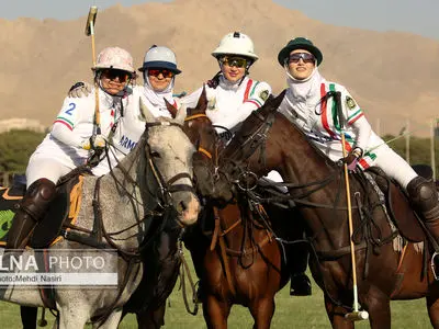 گزارش تصویری دیدار فینال چوگان بانوان جام زنبق 