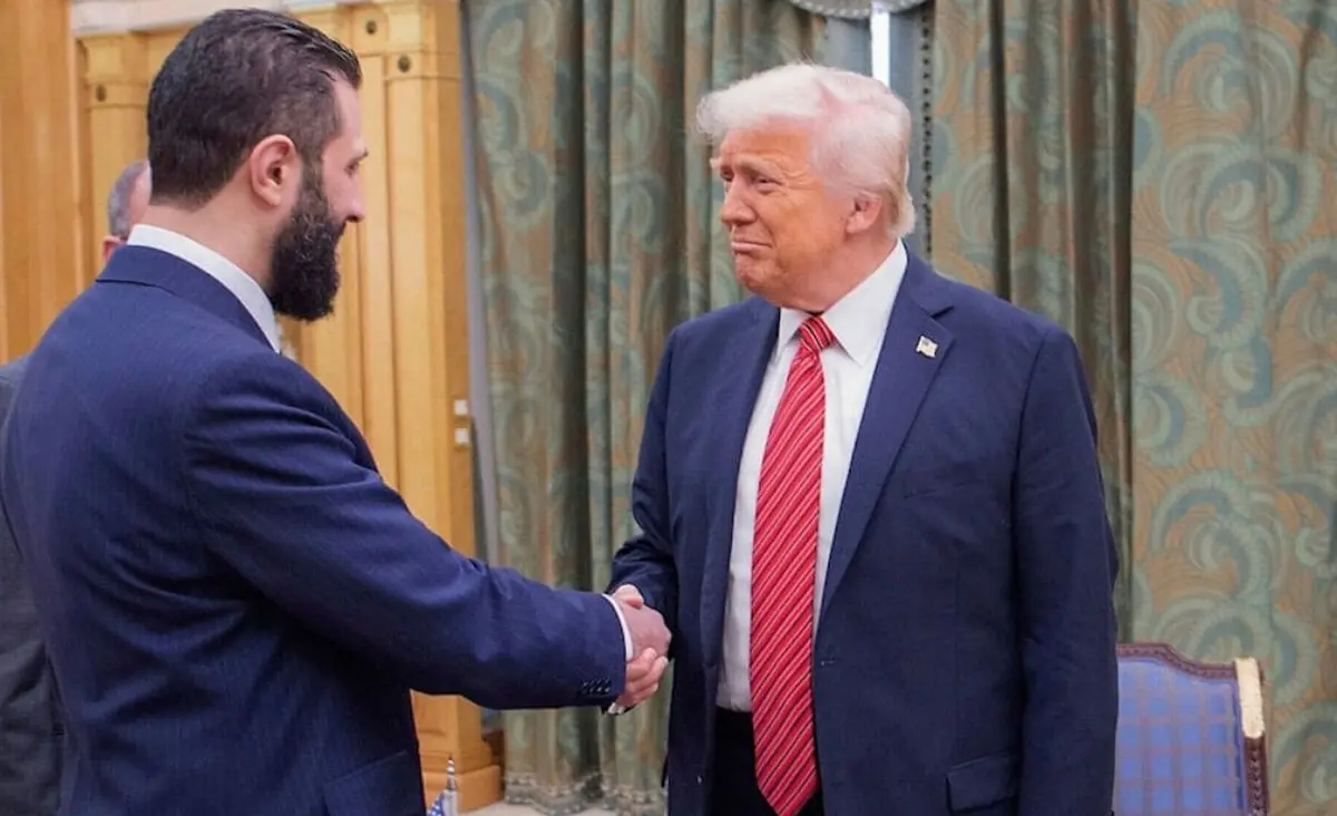 ابومحمد الجولانی وارد کاخ سفید شد