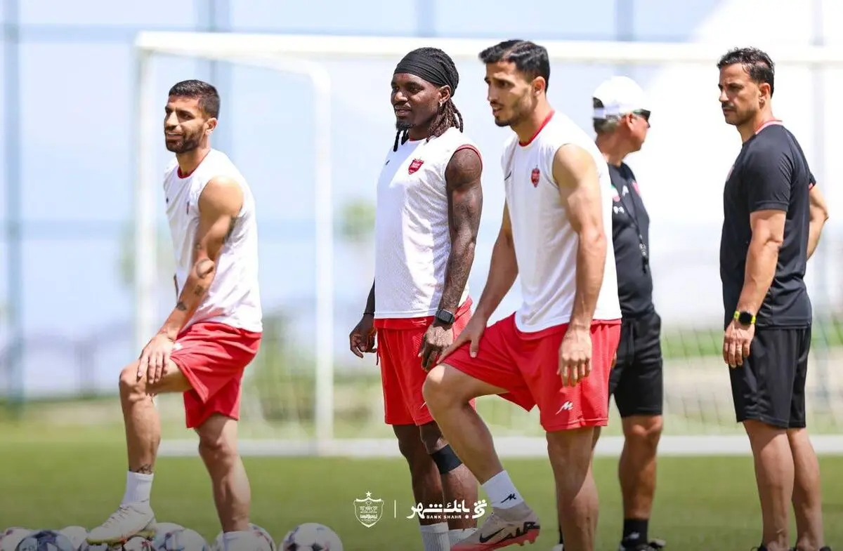 تمرین خاص هاشمیان برای پرسپولیس: مرور تاکتیک‌‌های عبور از مدافعان و گلزنی