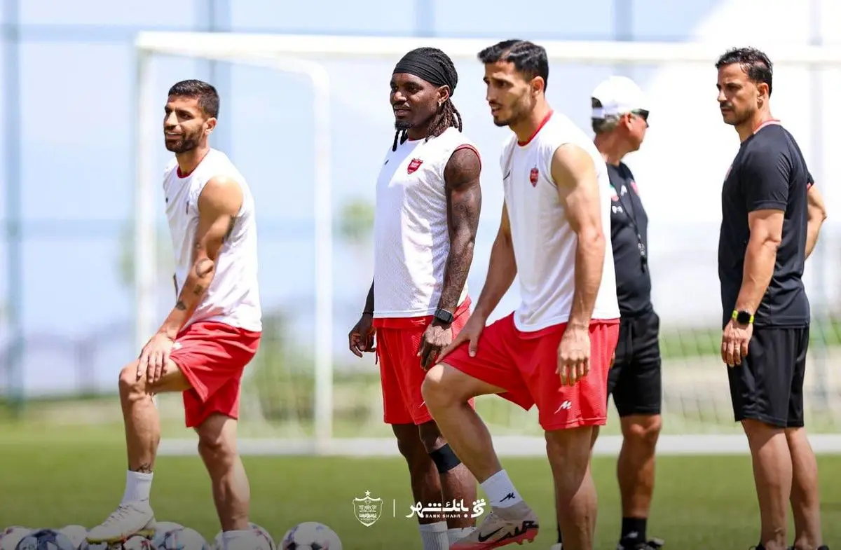 تمرین خاص هاشمیان برای پرسپولیس: مرور تاکتیک‌‌های عبور از مدافعان و گلزنی