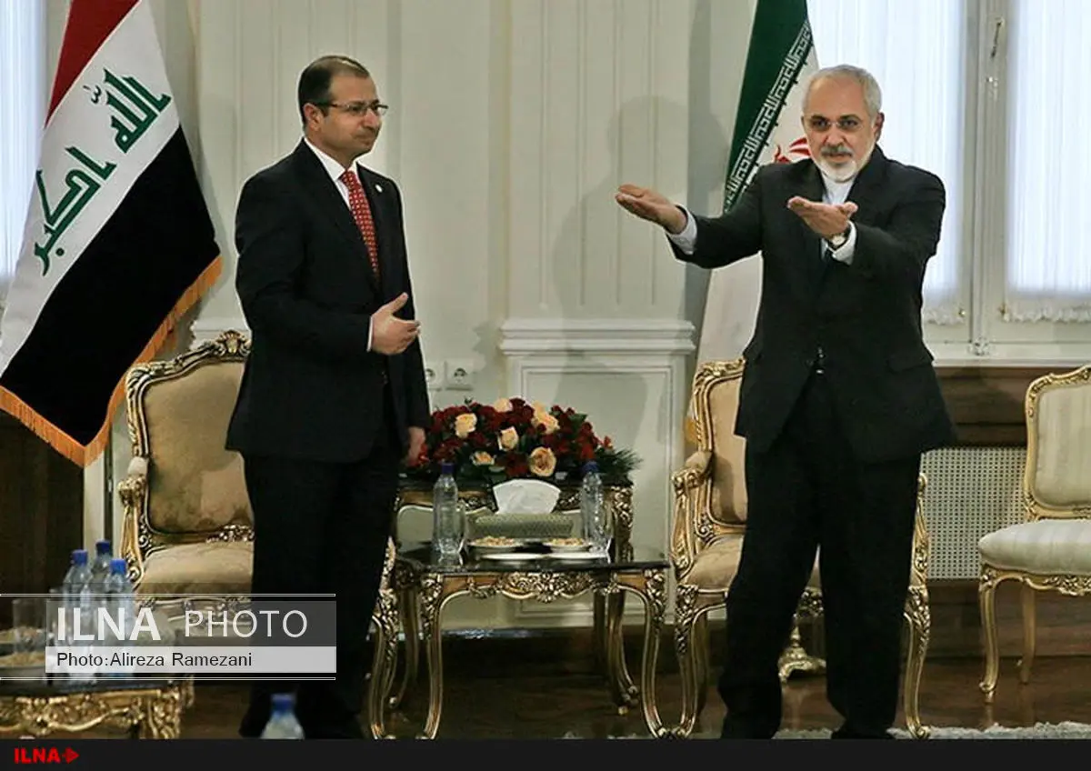 رئیس پارلمان عراق با ظریف دیدار کرد