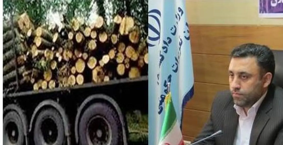 کشف و توقیف 3157 اصله چوب قاچاق در شهرستان آستارا