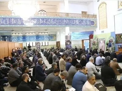 مراسم سومین روز ارتحال حسین عبداللهی برگزار شد