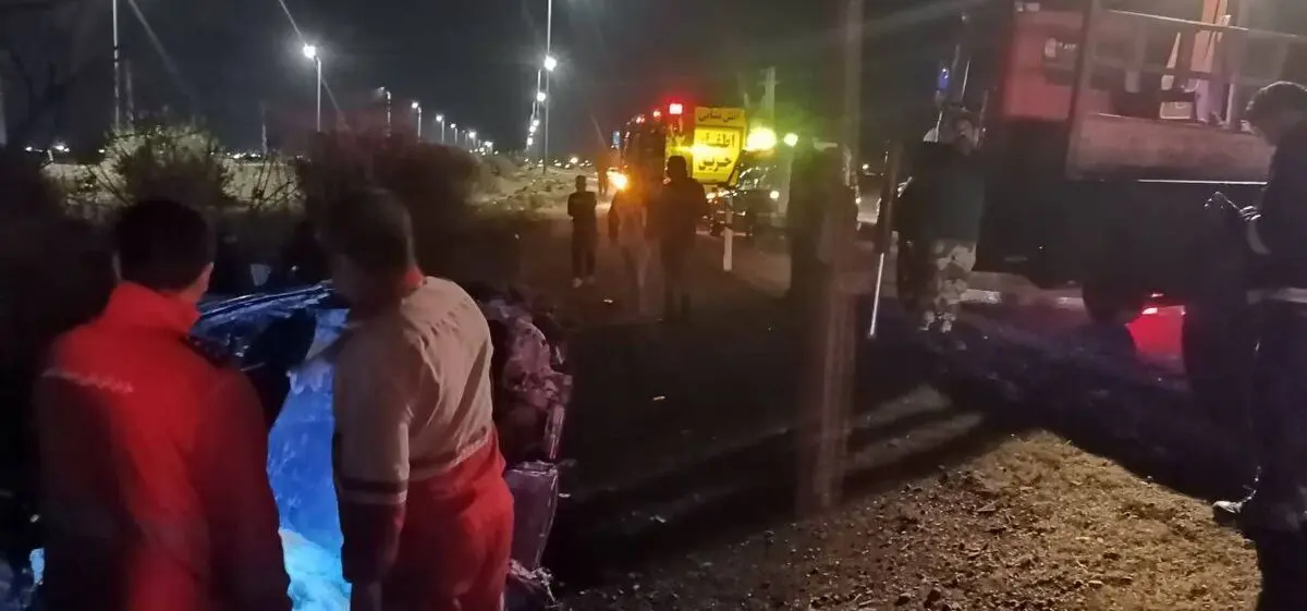 واژگونی خودرو در علی‌آباد کتول دو قربانی گرفت