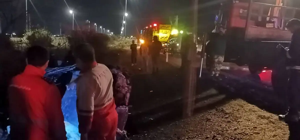 واژگونی خودرو در علی‌آباد کتول دو قربانی گرفت