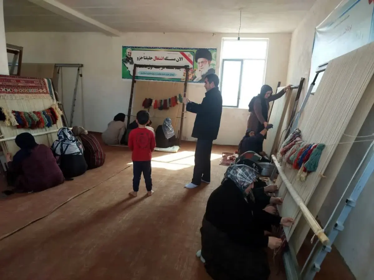 گسترش آموزش صنایع‌دستی در مناطق محروم استان اردبیل