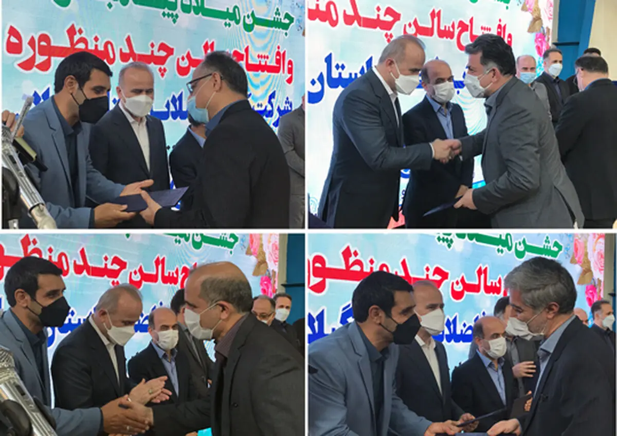 سالن ورزشی چند منظوره شرکت آب و فاضلاب گیلان افتتاح شد