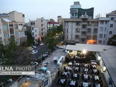 مراسم ضیافت افطار خانه کارگر