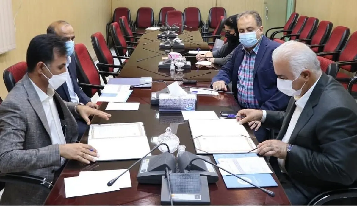 انعقاد تفاهمنامه همکاری بین مرکزی داوری اتاق بازرگانی بندرعباس و اتحادیه تولیدکنندگان و صادرکنندگان آبزیان هرمزگان