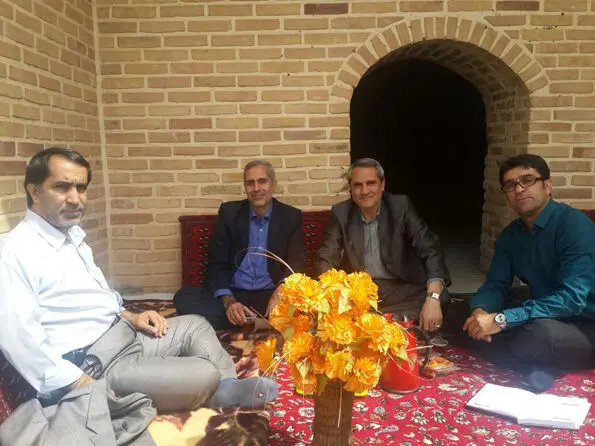 گزارش تصویری از مراحل آماده‌سازی کاروانسرای "ماهیدشت"  کرمانشاه 