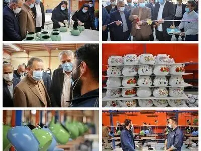 «شرکت ظروف لعاب میامی» گرمسار افتتاح شد