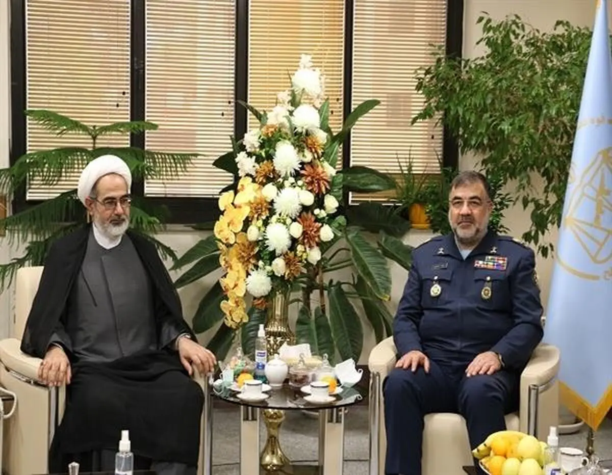 دیدار فرمانده نیروی هوایی ارتش با رئیس سازمان قضایی نیرو‌های مسلح