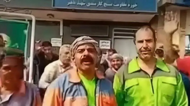 تجمع کارگران شهرداری ماهشهر/ معوقات مزدی و بیمه‌ای داریم