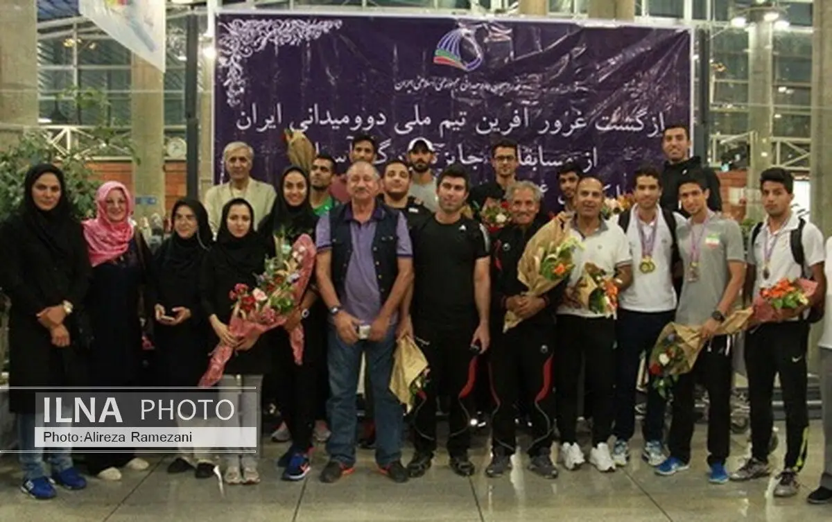 تیم ملی دوومیدانی ایران به کشور بازگشت/14 مدال برای 12 دونده در تایلند