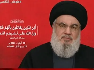  السید نصر الله: العدو تجاوز کل الخطوط الحمراء.. وتعرّضنا لضربة لم ولن تُسقطنا