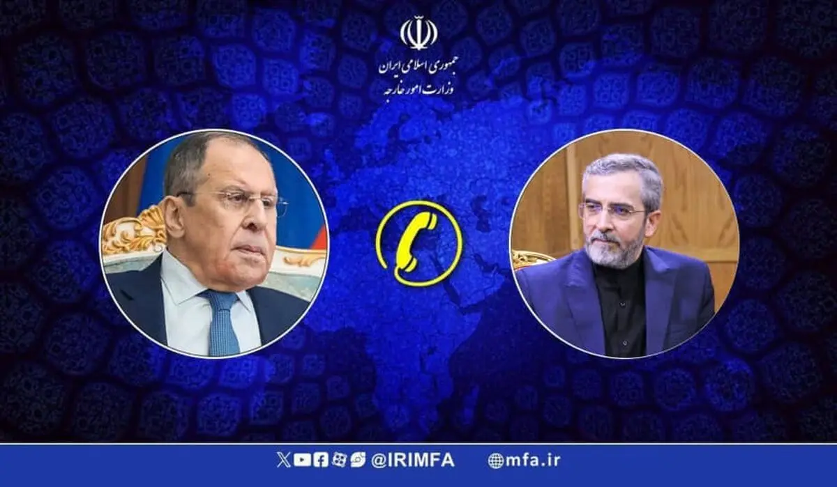 Bagheri and Lavrov discuss bilateral relations