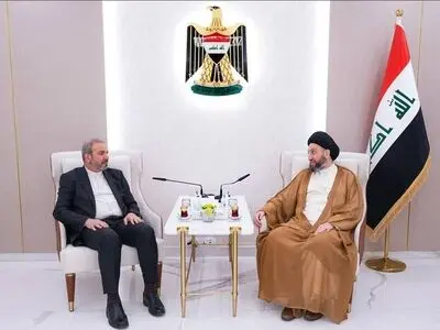 سفیر ایران در بغداد با عمار حکیم دیدار کرد