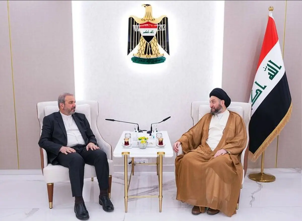 سفیر ایران در بغداد با عمار حکیم دیدار کرد