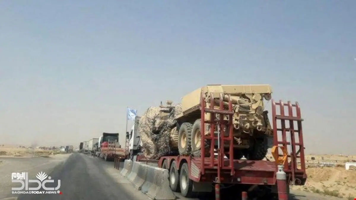 هدف قرار گرفتن کاروان لجستیک ائتلاف بین‌المللی در جنوب عراق

