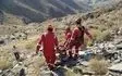 کشف جسد یک مرد در پی سقوط به دره ای در ارتفاعات دزپارت خوزستان + فیلم