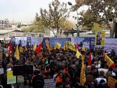 بازتاب راهپیمایی ۱۳ آبان در رسانه‌های غربی