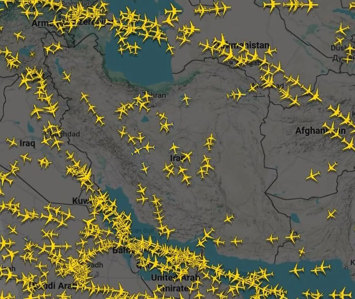 آسمان کشور به شرایط عادی بازگشت