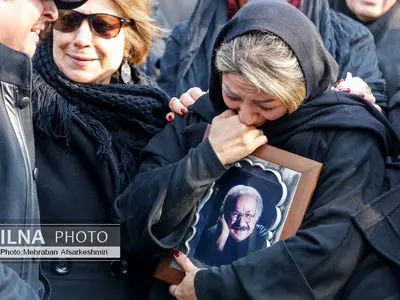 مراسم تشییع پیکر «سعید پیردوست»