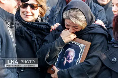 مراسم تشییع پیکر «سعید پیردوست»