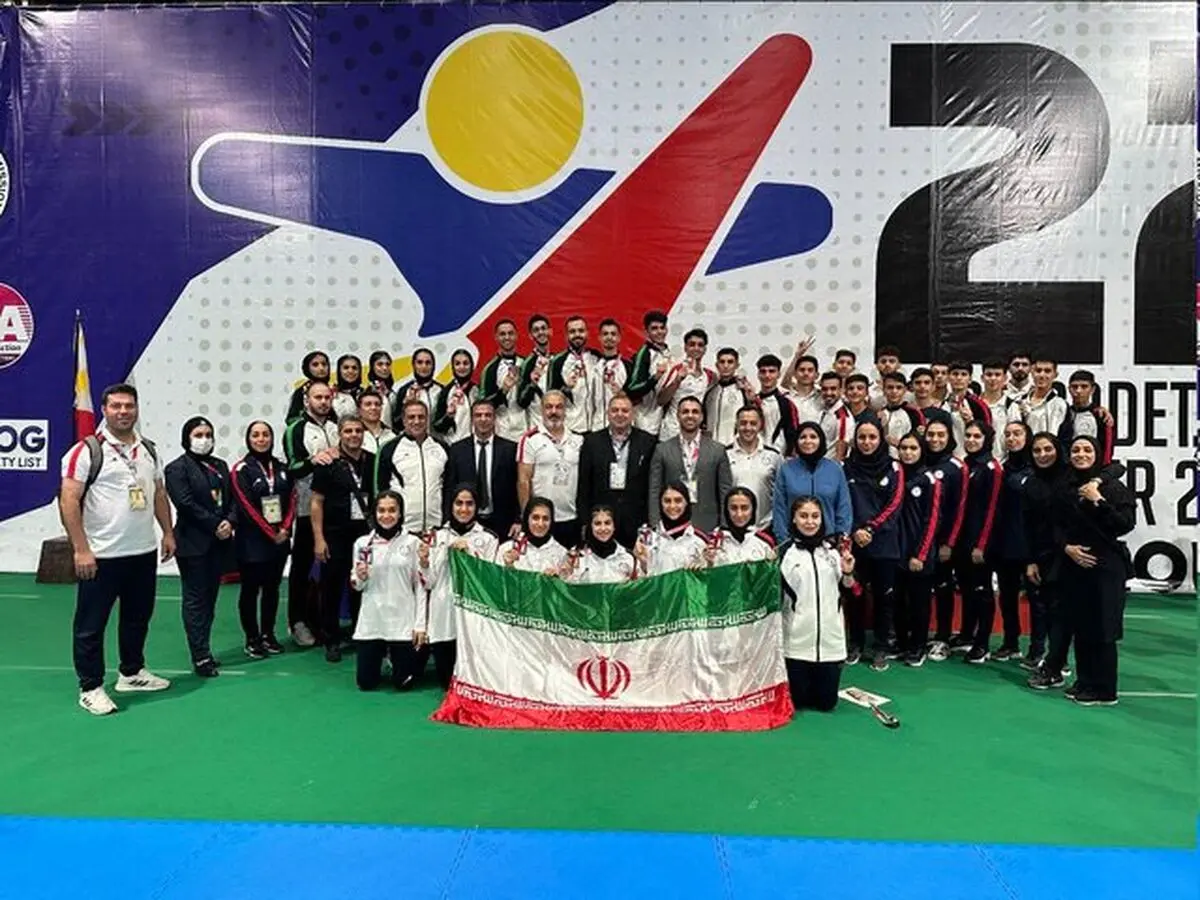 قهرمانی کاراته امید ایران در آسیا با ۱۱ مدال
