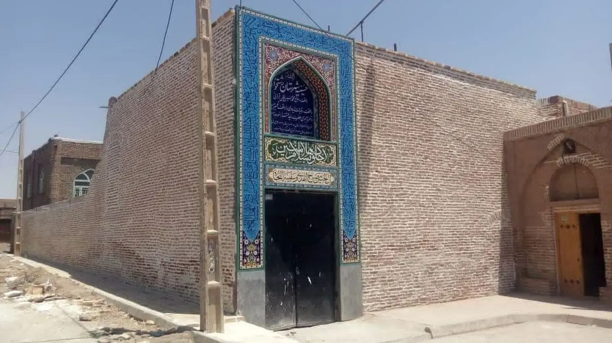 پایان فاز اول مرمت حسینیه محمدحسین خان قرائی رشتخوار