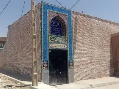 پایان فاز اول مرمت حسینیه محمدحسین خان قرائی رشتخوار