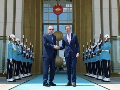 اشتوب با اردوغان در آنکارا دیدار کرد