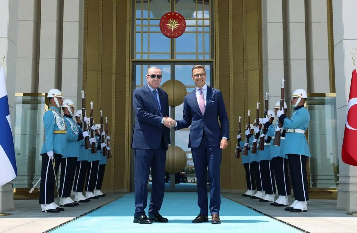 اشتوب با اردوغان در آنکارا دیدار کرد