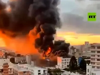 آتش‌سوزی گسترده‌ در دانشکده ماریستا سانتا ماریا در برزیل + فیلم