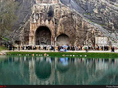 کرمانشاه، پایتخت نوروز ایران شد/ ورودی تاق بستان رایگان است