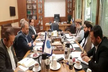 دیدار رئیس مرکز امور اتباع و مهاجرین خارجی با سرپرست سفارت افغانستان