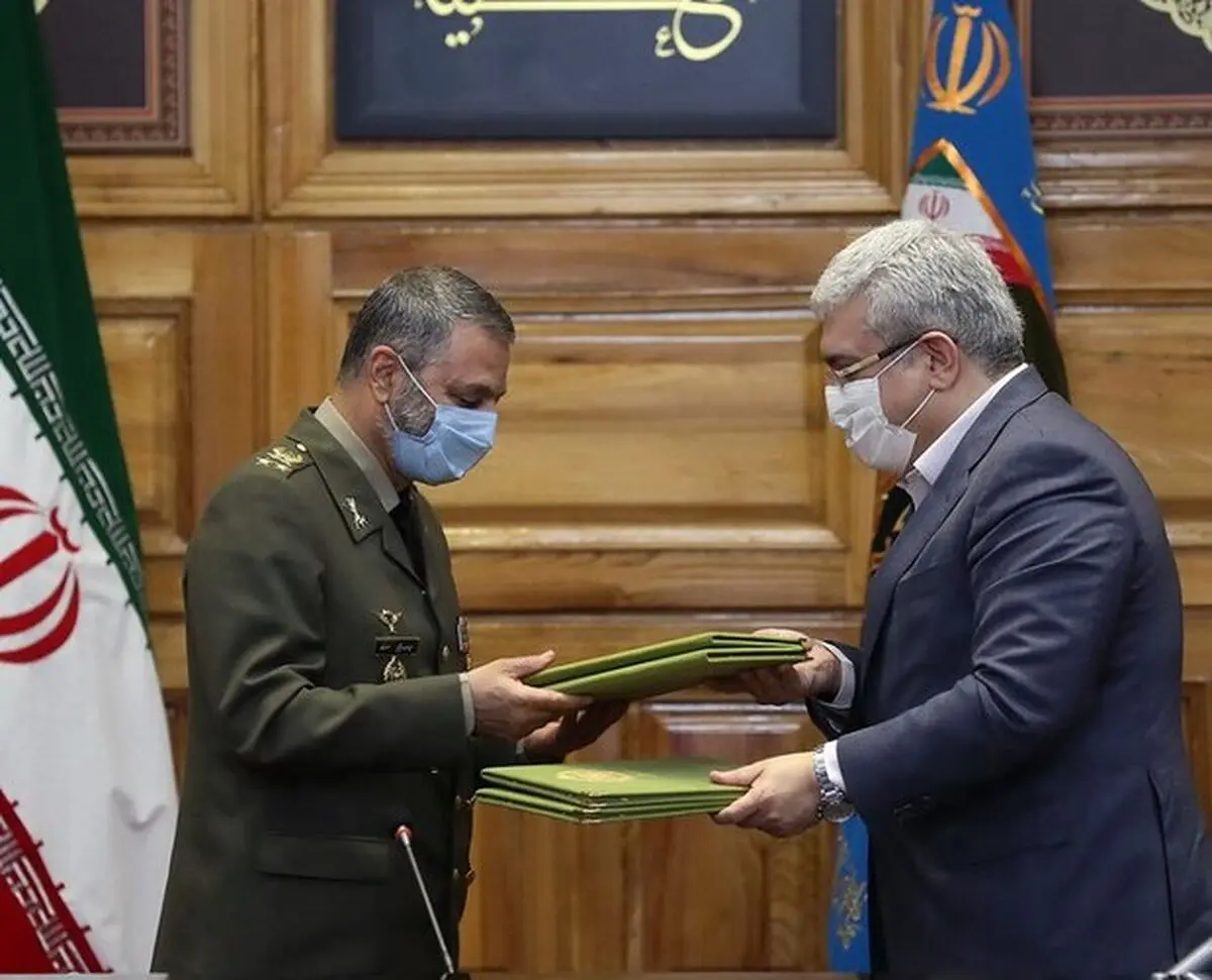 انعقاد تفاهمنامه علمی تحقیقاتی بین ارتش و معاونت علمی و فناوری رئیس‌جمهور 